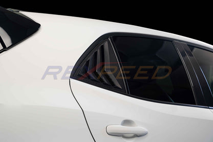 Rexpeed - 2023+ GR Corolla Dry Carbon Rear Window Louver Shutter Covers