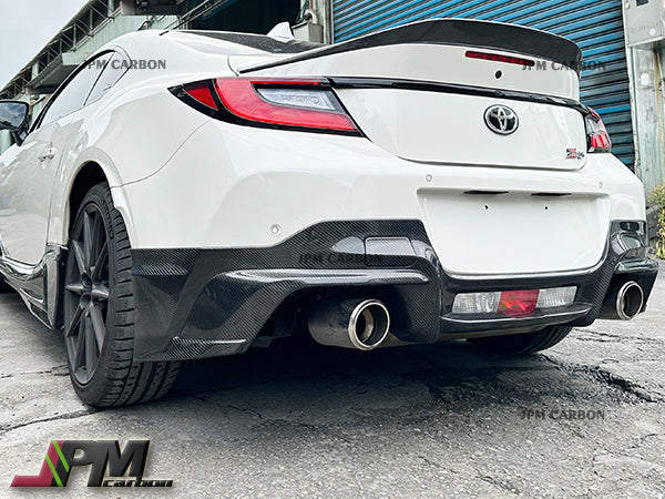 TRD Style Carbon Fiber Rear Add-on Diffuser Fits For 2022up Toyota GR86 Only