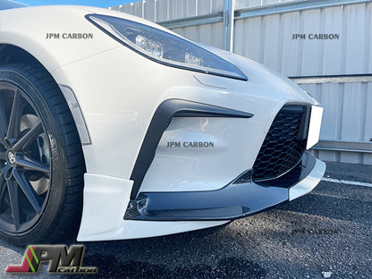 [JPMCarbon] TRD Style Carbon Fiber Front Bumper Add-on Lip Fits For 2022-2025 Toyota GR86 Only