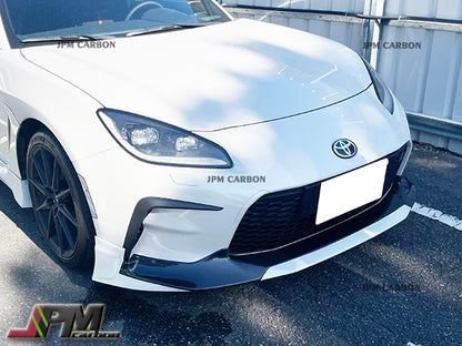 [JPMCarbon] TRD Style Carbon Fiber Front Bumper Add-on Lip Fits For 2022-2025 Toyota GR86 Only