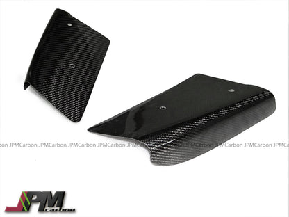 [JPMCarbon] VR Style Carbon Fiber Rear Add-on Splitter Lips Fits For 2008-2010 Subaru WRX STI GRB Only