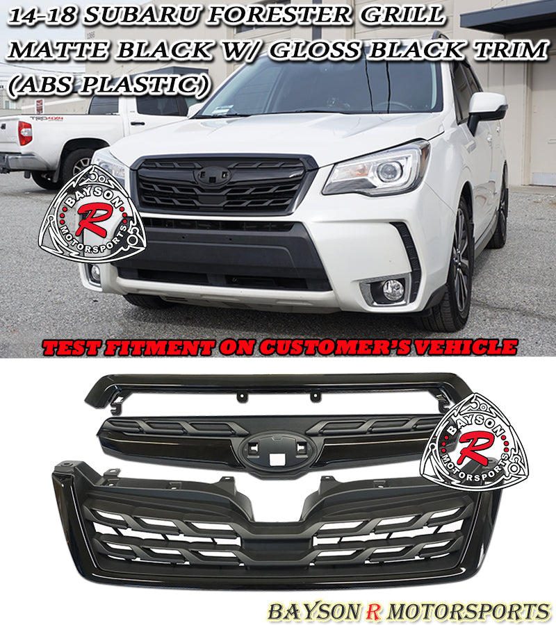 OE Style Front Grille For 2014-2018 Subaru Forester