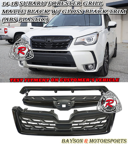 OE Style Front Grille For 2014-2018 Subaru Forester