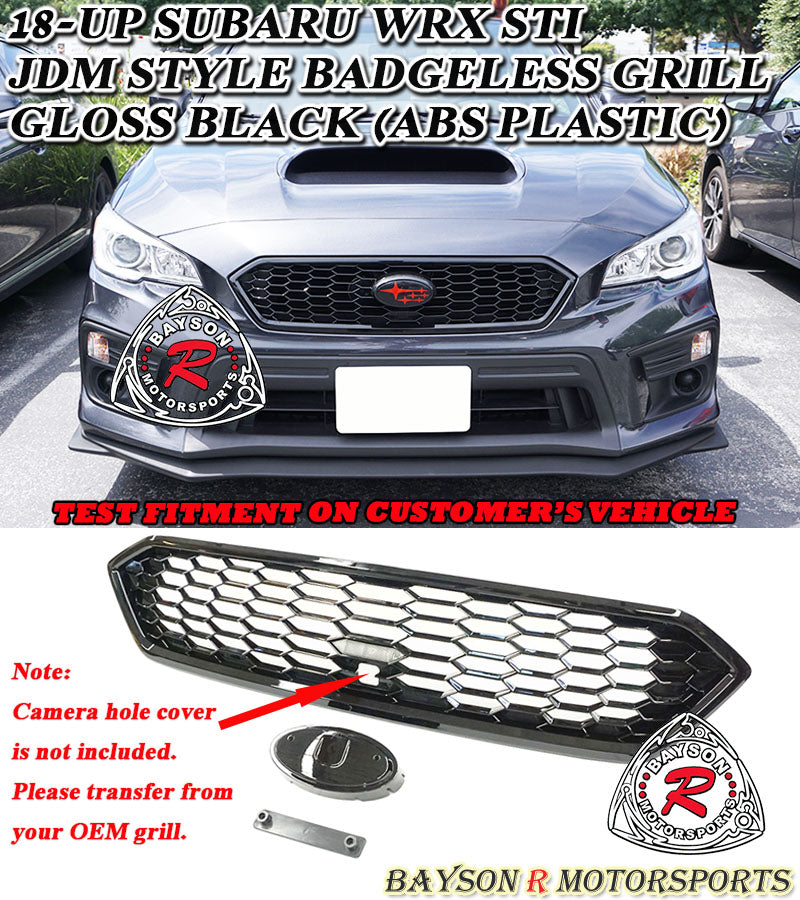 JDM Style Front Grille For 2018-2021 Subaru WRX Sti