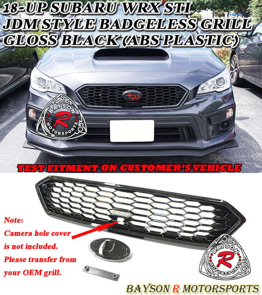 JDM Style Front Grille For 2018-2021 Subaru WRX Sti