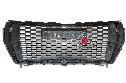 DL Style Front Grille (Gloss Black) For 2021-2022 GMC Yukon