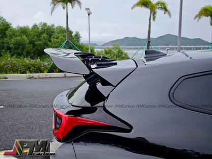 [JPMCarbon] GT Dry Carbon Rear Roof Spoiler Wing Fits For 2020-2024 Toyota GR Yaris Only