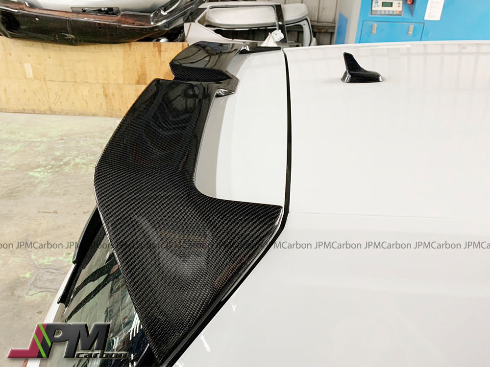 OT Style Carbon Fiber Trunk Spoiler Fits For 2015-2020 Volkswagen Golf GTI MK7 Only