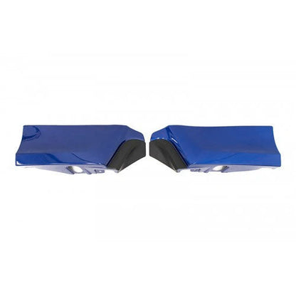 OLM Paint Matched JDM Style Rear Splash Guards (Galaxy Blue Pearl) - 2015-2021 WRX / STI