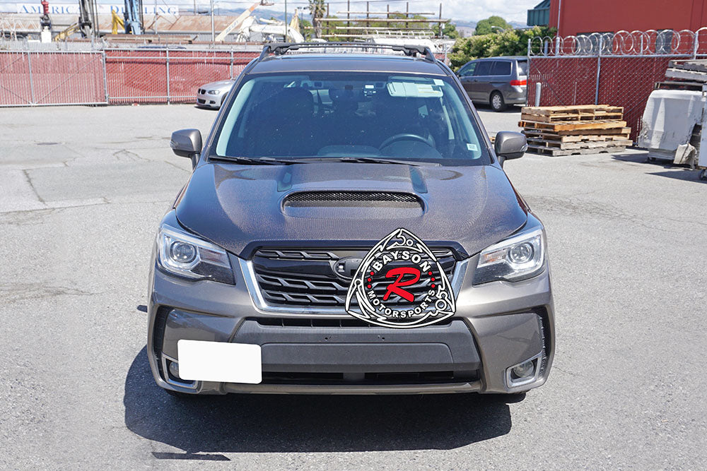ST Style (Carbon Fiber) Hood For 2014-2018 Subaru Forester
