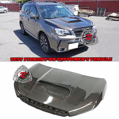 ST Style (Carbon Fiber) Hood For 2014-2018 Subaru Forester