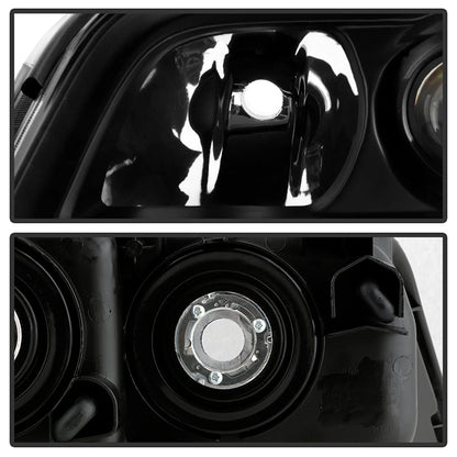 SPYDER Xtune Acura Mdx 2004-2006 Crystal Headlights Black HD-JH-AMDX04-AM-BK 9026195