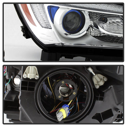 SPYDER xTune 14-16 Buick LaCrosse Halogen LED Headlights - OEM Right HD-JH-BLAC14-OE-R 9937132