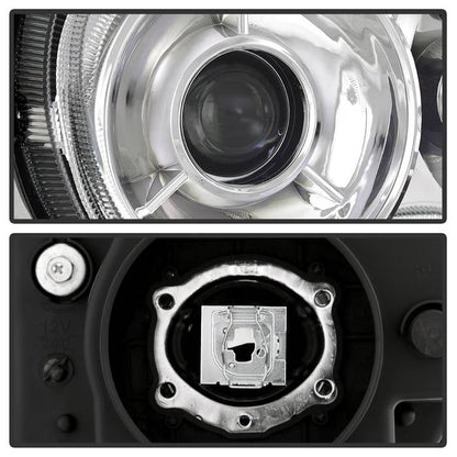SPYDER xTune 05-10 Chrysler 300C (Excl 300/SRT-8) Halogen Projection Headlights - Chrome (HD-JH-C300C-C) 9044052