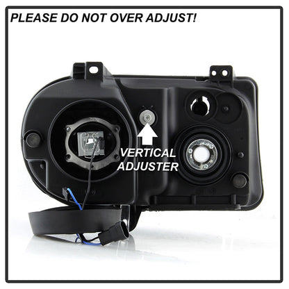 SPYDER Xtune Chrysler 300C w/ Halogen Projection Style Only 05-10 Headlights Left HD-JH-C300C-OEM-L 9026607