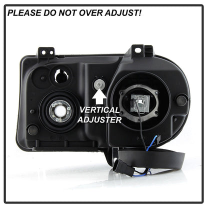 SPYDER Xtune Chrysler 300C w/ Halogen Projection Style Only 05-10 Headlights Right HD-JH-C300C-OEM-R 9026614