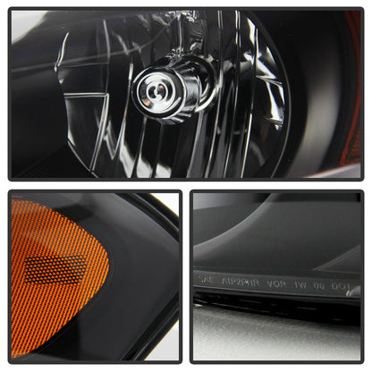 SPYDER Xtune Chevy Impala 06-13 Monte Carlo 06-07 Crystal Headlights Black HD-JH-CIM06-AM-BK 9026225