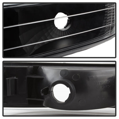 SPYDER Xtune Chevy TahOE 00-06 Amber Crystal Headlights w/ Bumper Lights Black HD-JH-CSIL99-SET-AM-BK 5064219