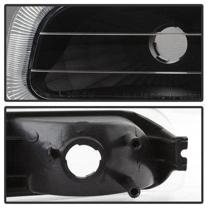 SPYDER Xtune Chevy TahOE 00-06 Amber Crystal Headlights w/ Bumper Lights Black HD-JH-CSIL99-SET-AM-BK 5064219