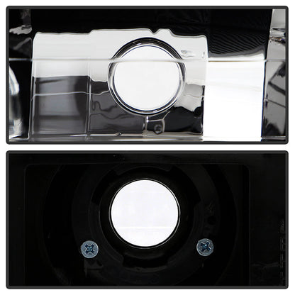SPYDER Xtune GMC Yukon 92-93 Crystal Headlights w/ Corner & Bumper Black HD-JH-GMCCK88-AM-BK-SET 5073518