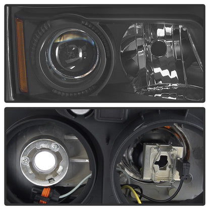 SPYDER xTune 10-15 GMC Terrain (Halogen Models Only) OEM Style Headlights - Black (HD-JH-GTE10-AM-BK) 9040788