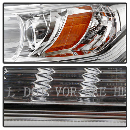 SPYDER xTune 13-15 Honda Accord Sedan OEM Style Halogen Headlights - Chrome - HD-JH-HA13-4D-AM-C 9047251
