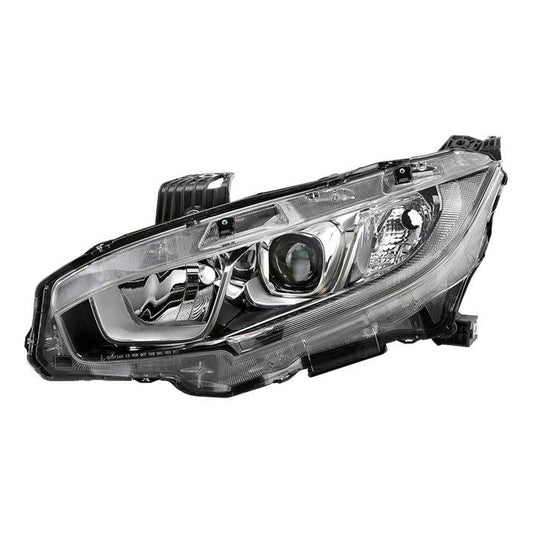 SPYDER xTune 16-18 Honda Civic Driver Side Halogen Headlight - OEM Left (HD-JH-HC16-H-OE-L) 9044397