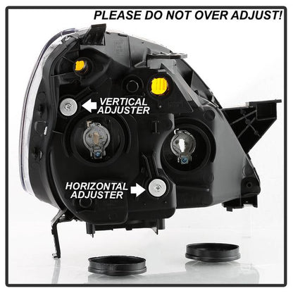 SPYDER xTune 05-06 Honda CR-V Halogen OE Headlight - Chrome (HD-JH-HCRV05-AM-C) 9945557