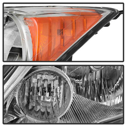 SPYDER xTune 07-11 Honda CRV Halogen Headlights - Black (HD-JH-HCRV07-AM-C) 9944420