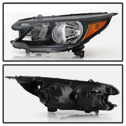 SPYDER xTune 12-14 Honda CR-V (Halogen Models) OEM Style Driver Side Headlight - HD-JH-HCRV12-OE-L 9049842