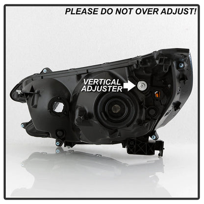 SPYDER xTune 12-14 Honda CR-V (Halogen Models) OEM Style Passenger Side Headlight - HD-JH-HCRV12-OE-R 9049859