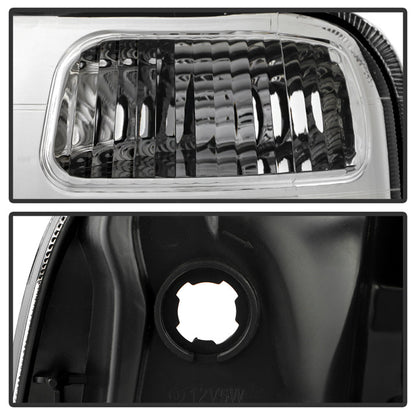 SPYDER 97-01 Honda CR-V Halogen OEM Style Headlight - Set - Chrome (HD-JH-HCRV97-C) 9054754