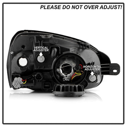 SPYDER 01-03 Hyundai Santa Fe OEM Style Headlights - Chrome (HD-JH-HYSAF01-C) 9054761