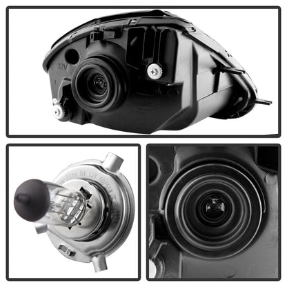 SPYDER Xtune Mitsubishi Eclipse 00-05 Crystal Headlights Black HD-JH-ME00-BK 9023965
