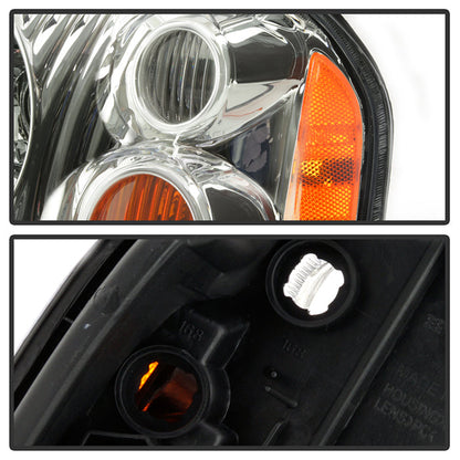 SPYDER xTune 01-04 Nissan Frontier OEM Headlights - Chrome (HD-JH-NF01-AM-C) 9042775