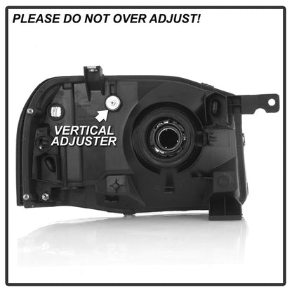 SPYDER xTune 01-04 Nissan Frontier OEM Headlights - Chrome (HD-JH-NF01-AM-C) 9042775