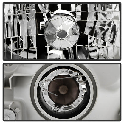 SPYDER 99-04 Nissan Pathfinder OEM Style Headlights - Set - Chrome (HD-JH-NF99-AM-C) 9054778