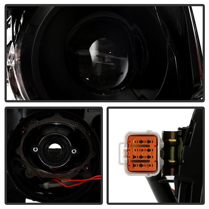 SPYDER Xtune Nissan Maxima (Halogen Only) 07-08 Crystal Headlights Black HD-JH-NM07-AM-BK 9025549