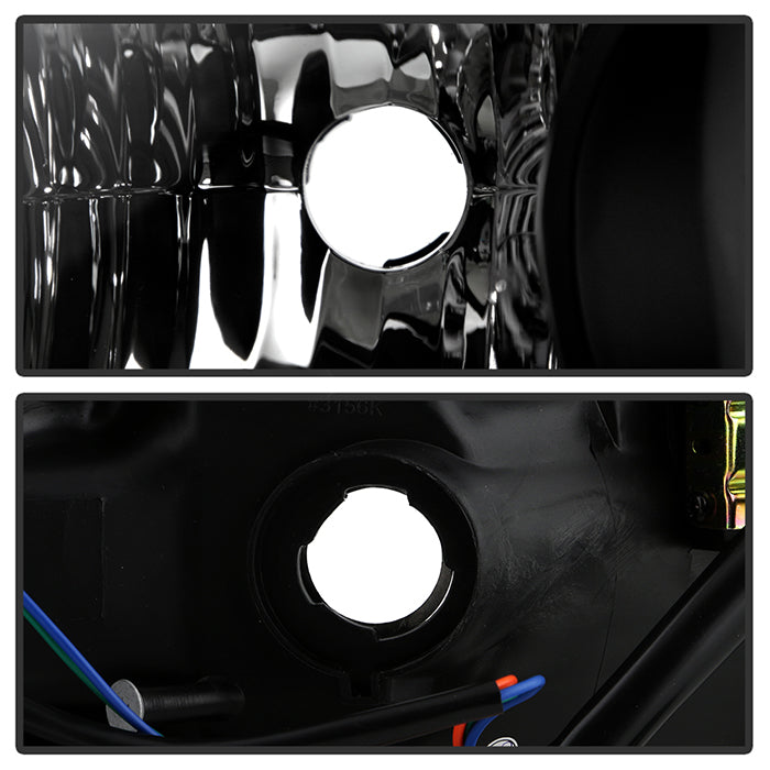 SPYDER Xtune Nissan Maxima (Halogen Only) 07-08 Crystal Headlights Black HD-JH-NM07-AM-BK 9025549