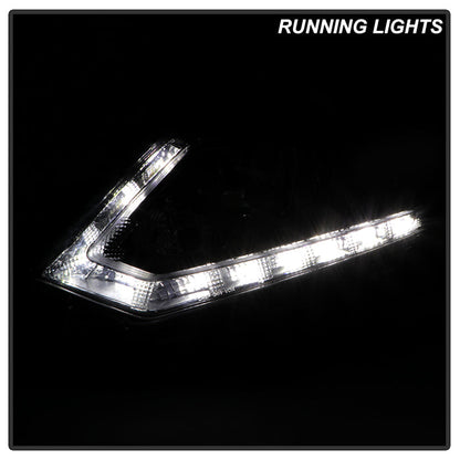 SPYDER xTune 14-16 Nissan Rogue Driver Side Halogen Headlight - OEM Left (HD-JH-NROG14-OE-L) 9044229