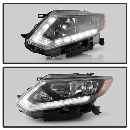 SPYDER xTune 14-16 Nissan Rogue Driver Side Halogen Headlight - OEM Left (HD-JH-NROG14-OE-L) 9044229