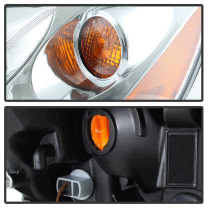 SPYDER xTune 05-10 Pontiac G6 (09-10 w/Turn Signal) Driver Side Headlight - OEM Left (HD-JH-PG605-OE-L) 9038372