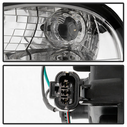 SPYDER xTune 02-03 Subaru WRX Headlights w/ Light Tube DRL (HD-JH-SI02-LB-C) 9047428