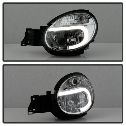 SPYDER xTune 02-03 Subaru WRX Headlights w/ Light Tube DRL (HD-JH-SI02-LB-C) 9047428