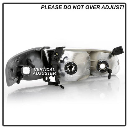 SPYDER xTune 00-01 Toyota Camry 4pc OEM Style Headlights w/Corner Lights - Chrome (HD-JH-TCAM00-SET-C) 9042812