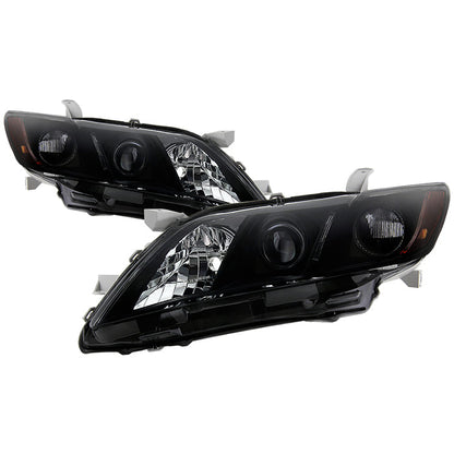 SPYDER Xtune Toyta Camry 07-09 OEM Style Headlights Black Smoked HD-JH-TCAM07-AM-BSM 9034534
