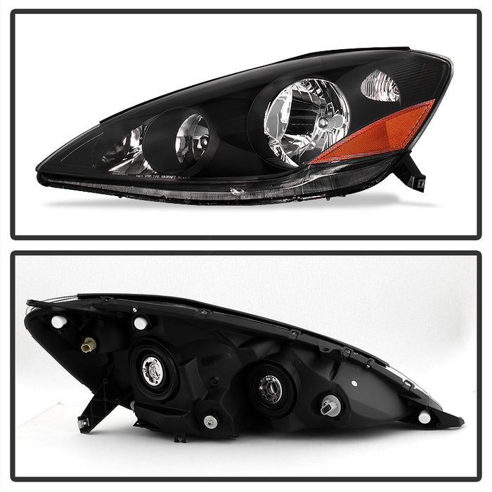SPYDER xTune Toyota Sienna Halogen Models Only 2006-2010 OEM Style Headlights - Black HD-JH-TSIE06-AM-BK 9036019