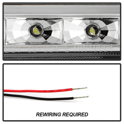SPYDER Xtune Toyota Tacoma 01-04 1 Piece w/ Chrome Trim Corner Crystal Headlights HD-ON-TT01-1PC-LED-CC-C 5056368