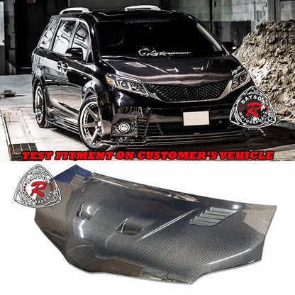CityKruiser (Carbon Fiber) Hood For 2011-2020 Toyota Sienna