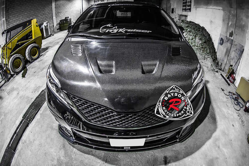 CityKruiser (Carbon Fiber) Hood For 2011-2020 Toyota Sienna